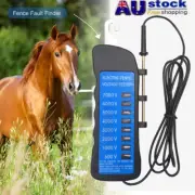 Electric Fence Voltage Tester Fencing Current Testing Tool With Indicator Light