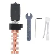 Extruder Hotend Kit 0.4mm Nozzle And Heating Block Heatbreak Hot End♡