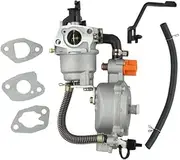 LPG168 Gas Generator Dual Fuel Carburetor Kit 3KW 168F 170F 6.5 Fit For HP Biogas Generator Kit Carburetor With Gaskets
