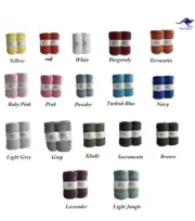 4mm MACRAME ROPE Recycle COTTON Macrame String , Cord ,Weaving ,Cotton Rope