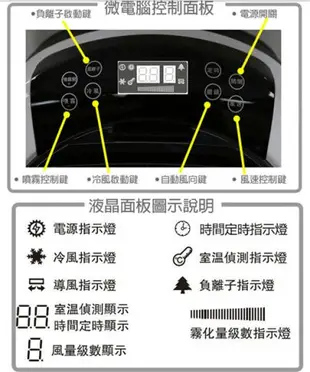 免運費 勳風 冰風暴霧化移動式水冷氣 HF-A910CM 加贈捷寶16吋渦流循環扇