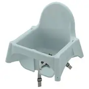 ANTILOP seat shell for highchair, grey-blue