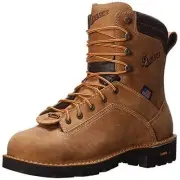 Danner Men's Quarry USA 8"Distressed Brown AT Work Boot, Brown