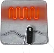 Foot Warmer for Bed - Electric Comfortable Humanized Foot Heating Pad - Thermostatic Protection Foot Heater, Soft Winter Warming Supplies for Women Men Females Males