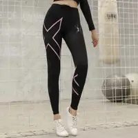 在飛比找蝦皮購物優惠-熱賣－2XU健身緊身壓縮褲女 高彈跑步透氣瑜伽褲 吸濕排汗速