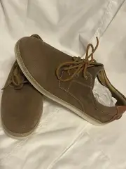 Johnston & Murphy MENS SHOES SIZE 12 M BROWN KNIT LACE UP
