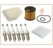 Tune Up 09-15 Toyota Venza 06-12 Rav4 3.5v6 Spark Plugs Air Cabin & Oil Filter (for: Toyota)