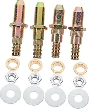 Alipis Full Car Front Door Hinge Repair Kit 1 Set Hinge Bushing Insert Easy Fit