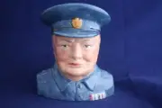 BAIRSTOW MANOR CARLTON WARE WINSTON CHURCHILL CHARACTER JUG - BRAND NEW