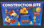 Li’l Playmates 16 Pc Construction Site Vintage 1985 Unopened Original Box!
