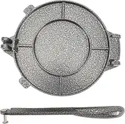 Cast Iron Heavy Duty Tortilla Press, Tortilla Press 6.3 Inch Aluminum Alloy Flour Dough Tortilla Taco Press Roti Maker for Home Breakfast ﻿