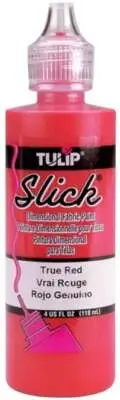 Tulip Dimensional Fabric Paint 4oz Slick - True Red