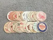 24 Beer Coasters Iroquois Rheingold Gluek Schlitz Kaier Ballantine Schaefer B56
