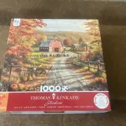 Thomas Kinkade Ceaco Puzzle 1000Pc Late Afternoon on the Farm Sealed