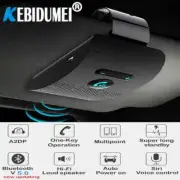 Bluetooth 5.0 Handsfree Car Kit Wireless Speaker Audio Receiver MP3 Player Clip
