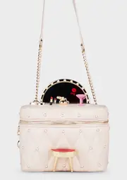 [Betsey Johnson] Mirror Mirror Vanity Crossbody Bag