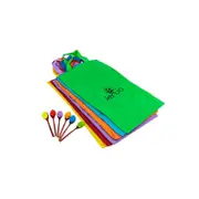 2 in 1 Egg Spoon Race & Hacky Sack Kids Game Set