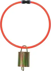 ROMISBABA Goat Collar with Buckle Bell Goat Toys Plastic Collars for Goats Easy to Track Comfortable for Small Animals