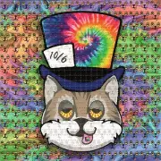 Kitty Hatter Tabs BLOTTER ART perforated tabs psychedelic art
