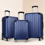 3PCS ALFORDSON Luggage Set TSA Suitcase Trolley - Navy