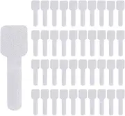 YUZNA Pack of 40 Outdoor Adhesive Hooks, Adhesive Hooks Outdoor for Cat Net, Balcony, Fixation for Balcony Net for Cats, No Drilling, Model, Cat Protection Net (Without Cat Net)