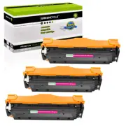 3PK CE413A Magenta Toner For HP 305A LaserJet Pro 400 Color M451dn M451dw M475dw