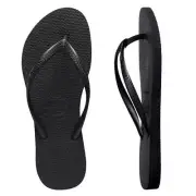 NEW Havaianas Havaianas SLIM BASIC BLACK FEMALE