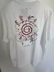 Uniqlo Naruto Kurama Nine Tail Fox Graphic T-Shirt Size Medium Anime Manga NWT