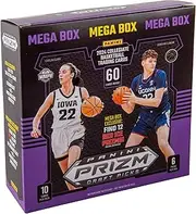 2024-25 Panini Prizm Draft Picks Collegiate Basketball Trading Cards Mega Box