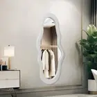 Small Cloud Mirror Unique 44X21 Inch Full Length Wall Mounted Mirror Tall Mirror