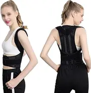 Corrector Back Brace Plus Size for Men and Women Comfortable Upper Lower Adjustable Support