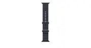 49-mm Navy Ocean Band — Natural Titanium Finish