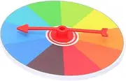 WOONEKY 10cm Diameter Lucky Draw Wheel Teaching Activities Prop Game Turn Plate Strong Construction