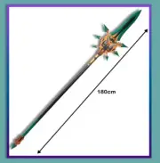 Genshin Impact Primordial Jade Winged Spear PVC Cosplay Prop