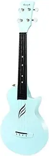 Enya Nova U Carbon Fibre Concert Ukulele - 23" - Accessories, Gig Bag - Blue