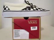 VANS Classic Slip-On Black & White Checkerboard/White VN000EYEBWW Size M9/W10.5