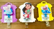 Lilo and Stitch and Angel badge reels