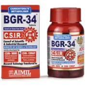 Aimil BGR 34 Tablets (100tab) Ayurveda Formulations