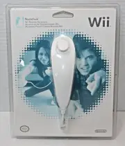 Nintendo Wii Official Nunchuck Remote NEW / SEALED OEM