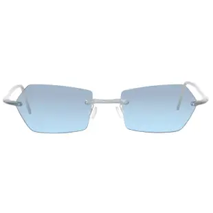 EXTe 義大利 個性框透明感太陽眼鏡 / 藍 EX66S8i1