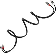 QUMIIRITY Audio Video Cable to Durable Auxiliary Cable for Speakers and Player Reliable Audio Transmission for Home Theater and Amplifier Systems