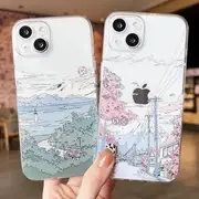 Japanese Phone Case For iPhone 13 / 14 / 15 Series Mount Fuji - iPhone 16