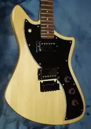 1 PIECE POPLAR METEORA STYLE GUITAR BODY WITH FREE CUSTOM PICKGUARD!! USA MADE!