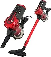 Clatronic® 2-in-1 Vacuum Cleaner and Handheld Vacuum Cleaner with 6.8 m Cable Strong Suction Power for Car and Household Vacuum Cleaner Bagless Vacuum Cleaner Without Bag Car Vacuum Cleaner Strong BS