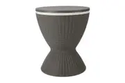 DREAMO Outdoor Cool Bar Ice Cooler Table Garden Light Grey