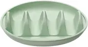Dgayaeic Taco Plates,Taco Shell Holder Rack with Dividers - Reusable Kitchen Silicone Tortilla Food Serving Rack for Quick Meal Family Dinner Party Hosting Gatherings Grill