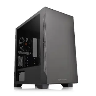 【Thermaltake 曜越】S100 TG 強化玻璃機殼 黑色