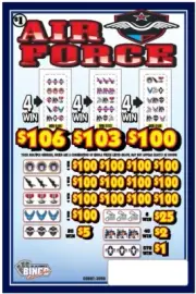 NEW pull tickets AIR FORCE - Instant Tabs