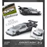 玩具偉富 預購24年4月 FINCLASSICALLY 藍寶堅尼 COUNTACH LP5000 S 白 帶尾翼