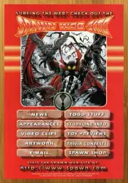 1996 Spawn Website Vintage Print Ad/Poster McFarlane Image Comics Capullo Art